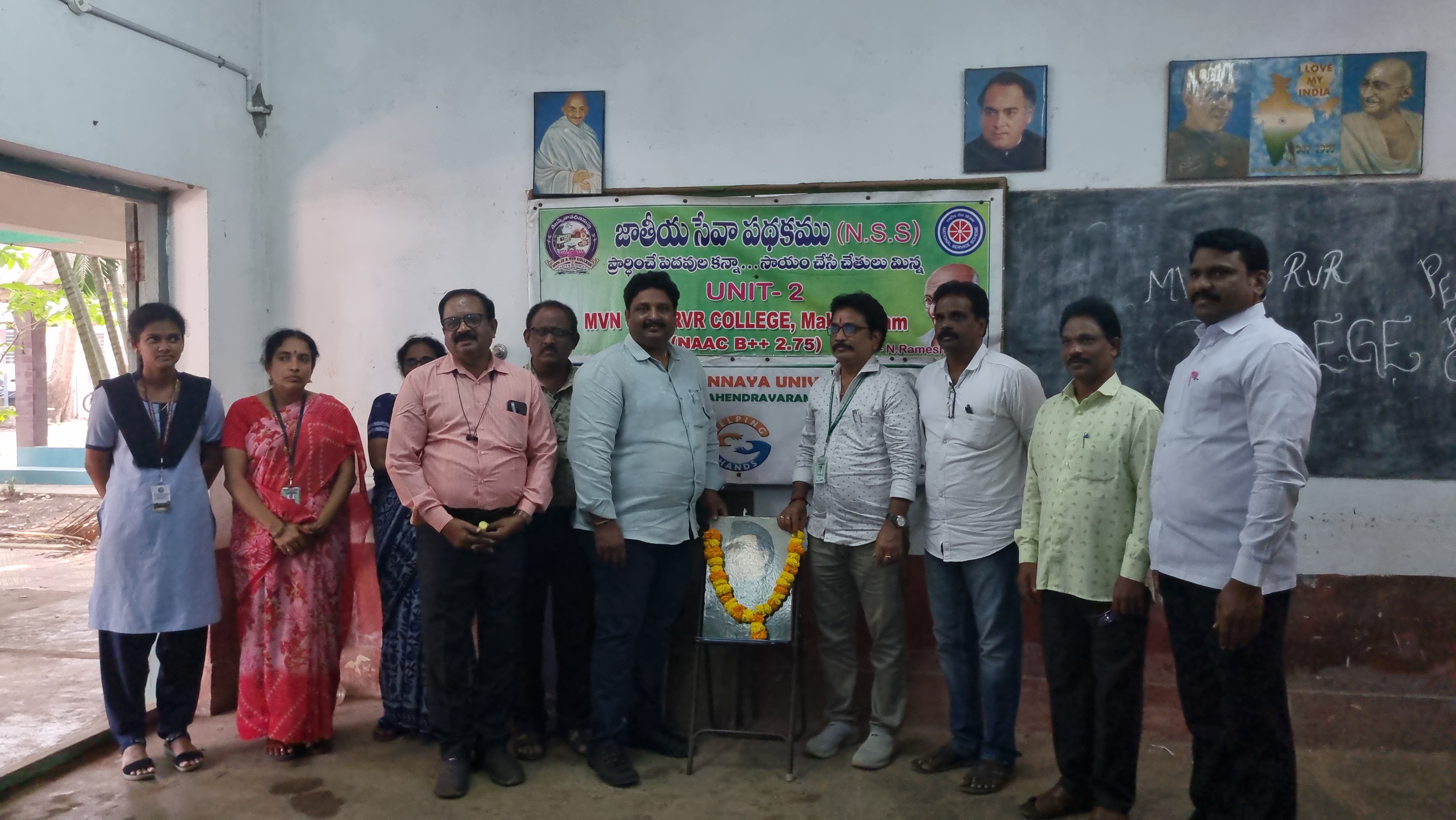Farmers receiving guidance on new farming techniques